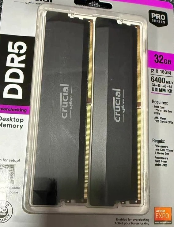 Ddr5 32Gb - 32GB DDR5 6000MHz RAM Kit, 16GB