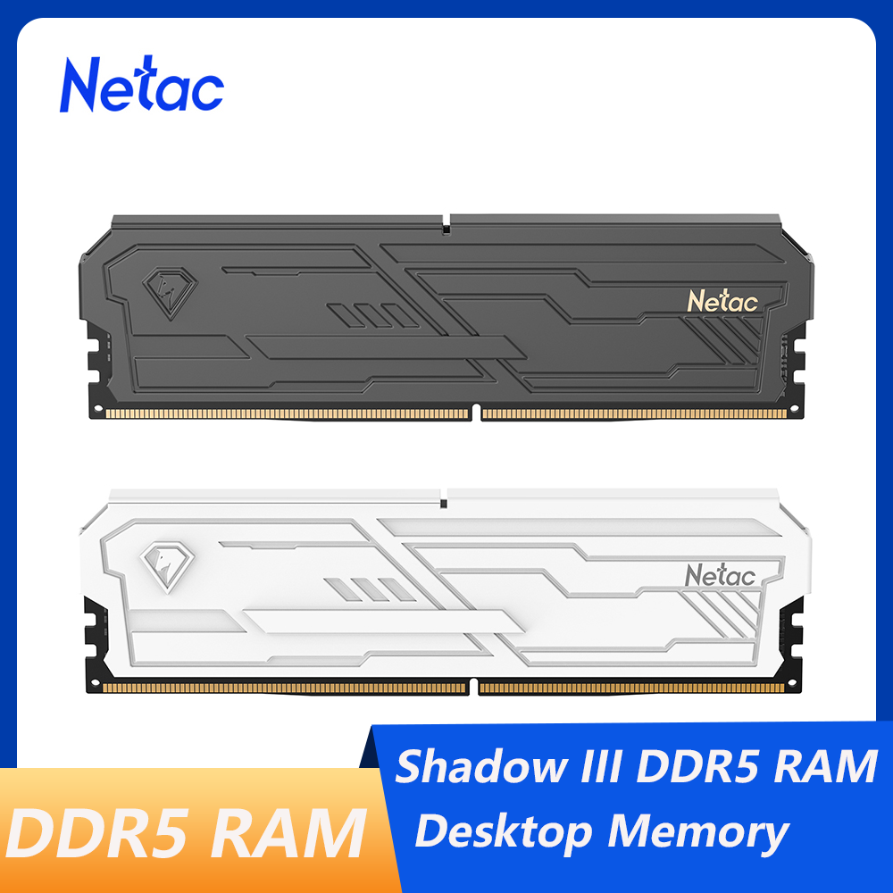Ddr5 16Gb 6000Mhz - Netac Ram Memory DDR5 32GB(16Gx2) Memoria