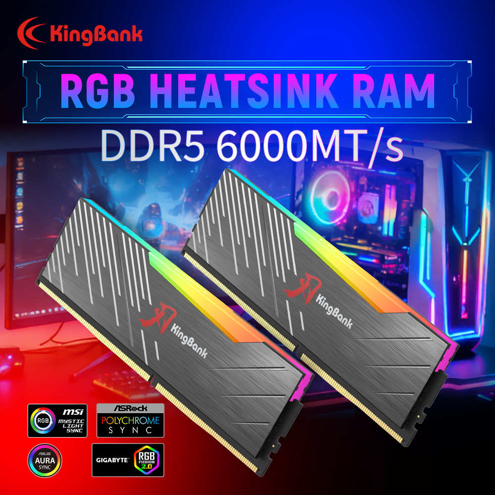 Ddr5 32Gb - KingBank KRRB DDR5 RGB SoarBlade Series