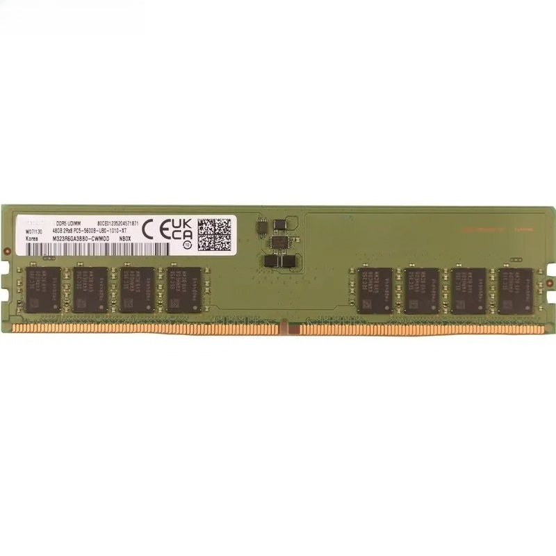 Ddr5 64Gb - M323R6GB3BB0-CWM DDR5-5600 UDIMM Server Memory Unbuffered