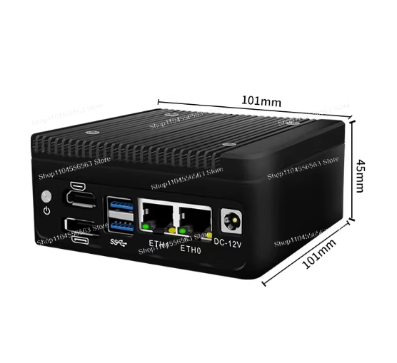 Fanless Mini PC Intel N100 Pro - đánh giá và giá Ddr5 Sodimm