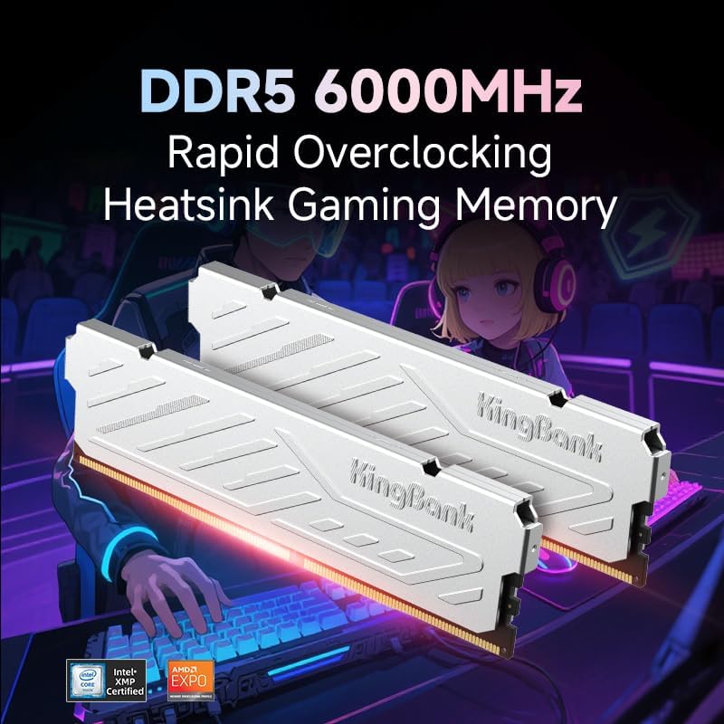 KingBank KJXS DDR5 RAM 8GB/16G - đánh giá và giá Ddr5 16Gb 6000Mhz