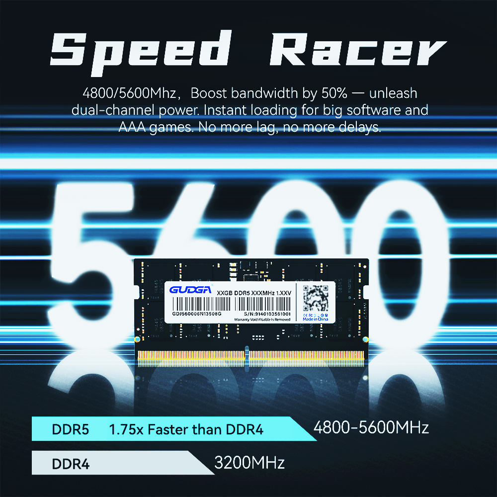 GUDGA DDR5 RAM 8GB 16GB 32GB D - đánh giá và giá Ddr5 6000Mhz