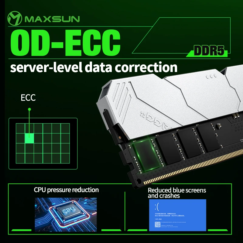 MAXSUN Heatsink Memoria RAM DD - đánh giá và giá Ddr5 16Gb 6000Mhz