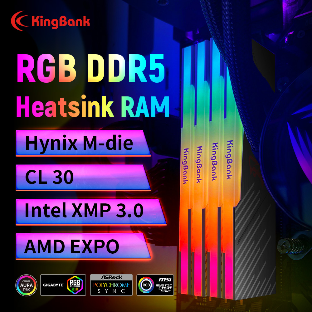 KingBank KRRB DDR5 RGB SoarBla - đánh giá và giá Ddr5 32Gb