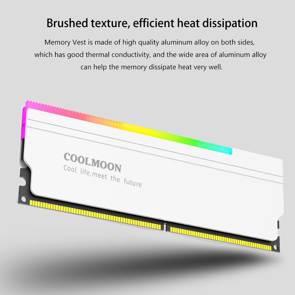 COOLMOON 5V-3PIN ARGB RAM Heat - đánh giá và giá Ddr5 Rgb Ram