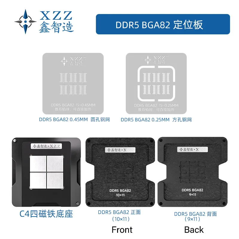 XZZ solder paste/ball stencil  - đánh giá và giá Ddr5 Kit