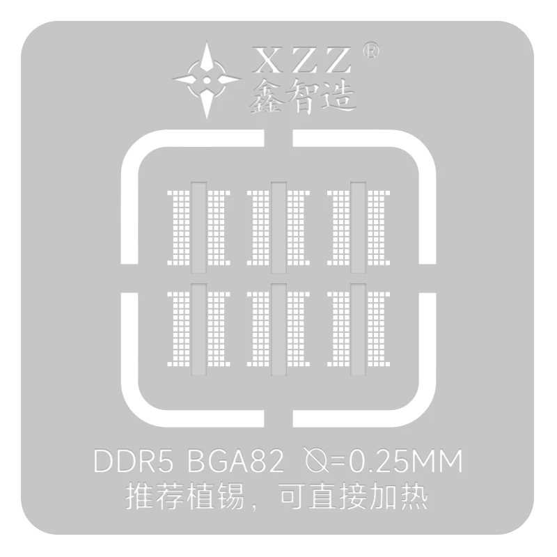 XZZ solder paste/ball stencil  - đánh giá và giá Ddr5 Kit