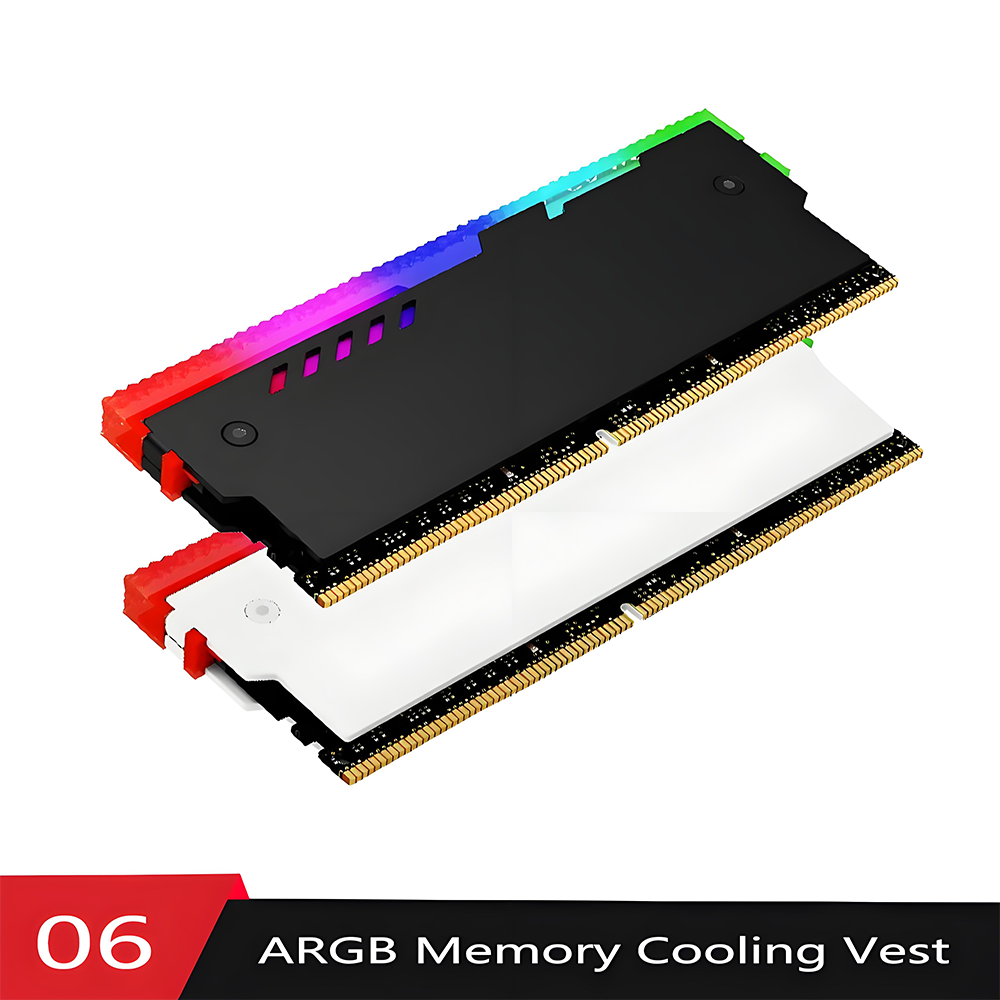 Desktop Computer Ram Heatsink  - đánh giá và giá Ddr5 Rgb Ram