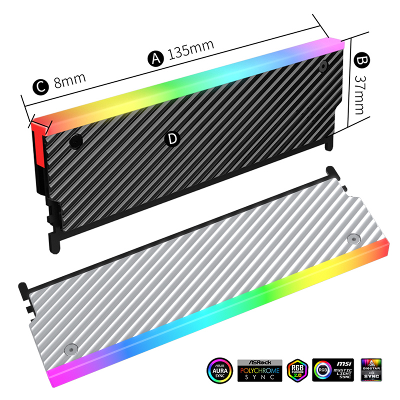 ARGB DDR Memory RAM Cooler wit - đánh giá và giá Ddr5 Rgb Ram