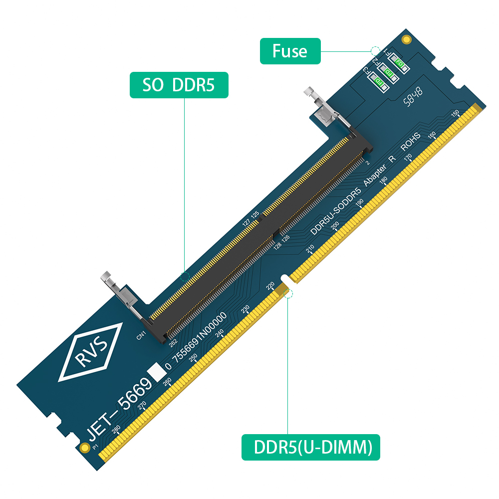 2PCS Laptop DDR5 RAM to SO DDR - đánh giá và giá Ddr5 Sodimm
