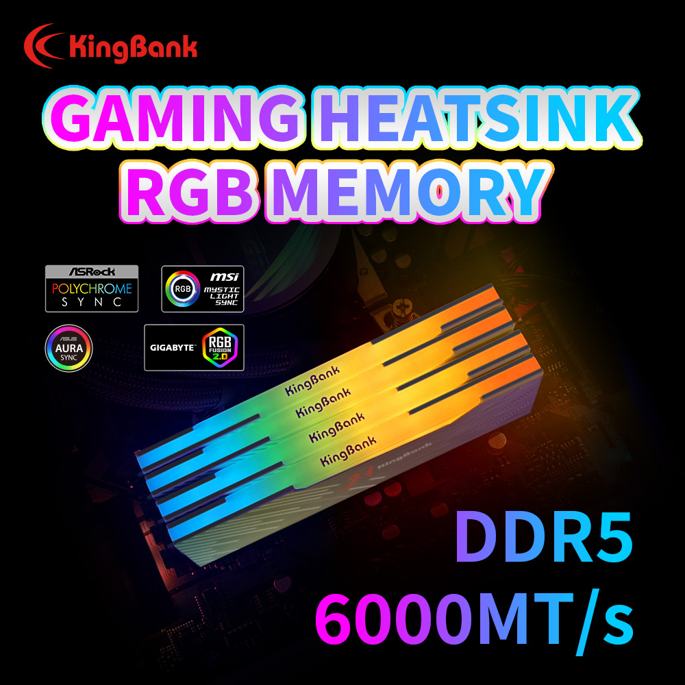 KingBank KRRB DDR5 RGB 16GB /1 - đánh giá và giá Ddr5 16Gb 6000Mhz