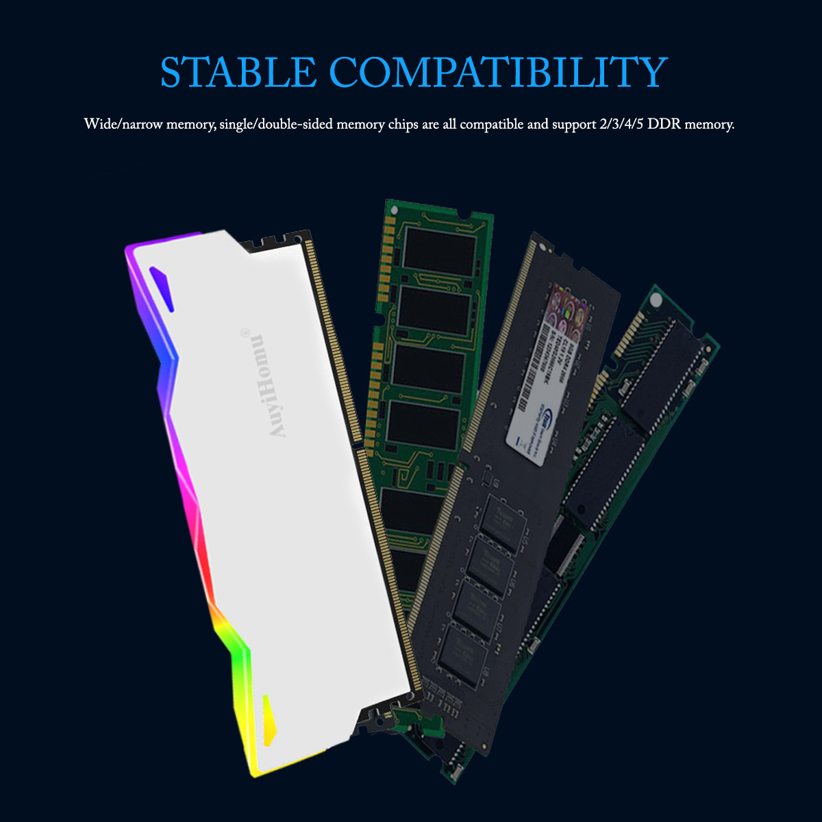 AuyiHomu RGB Heatsink, 5V 3Pin - đánh giá và giá Ddr5 Rgb Ram