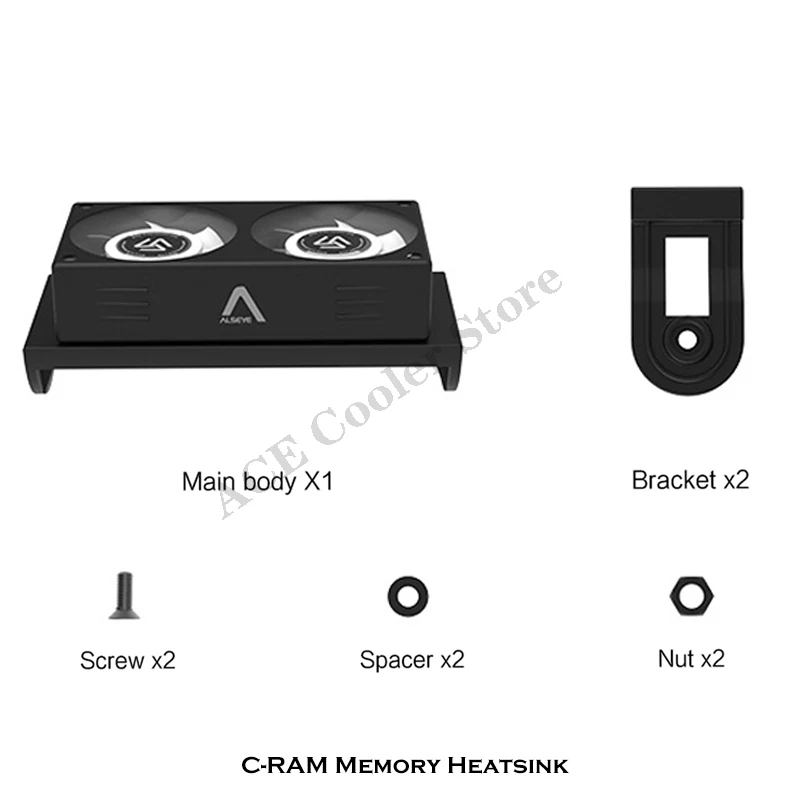 Alseye Memory RAM Cooler for D - đánh giá và giá Ddr5 Rgb Ram