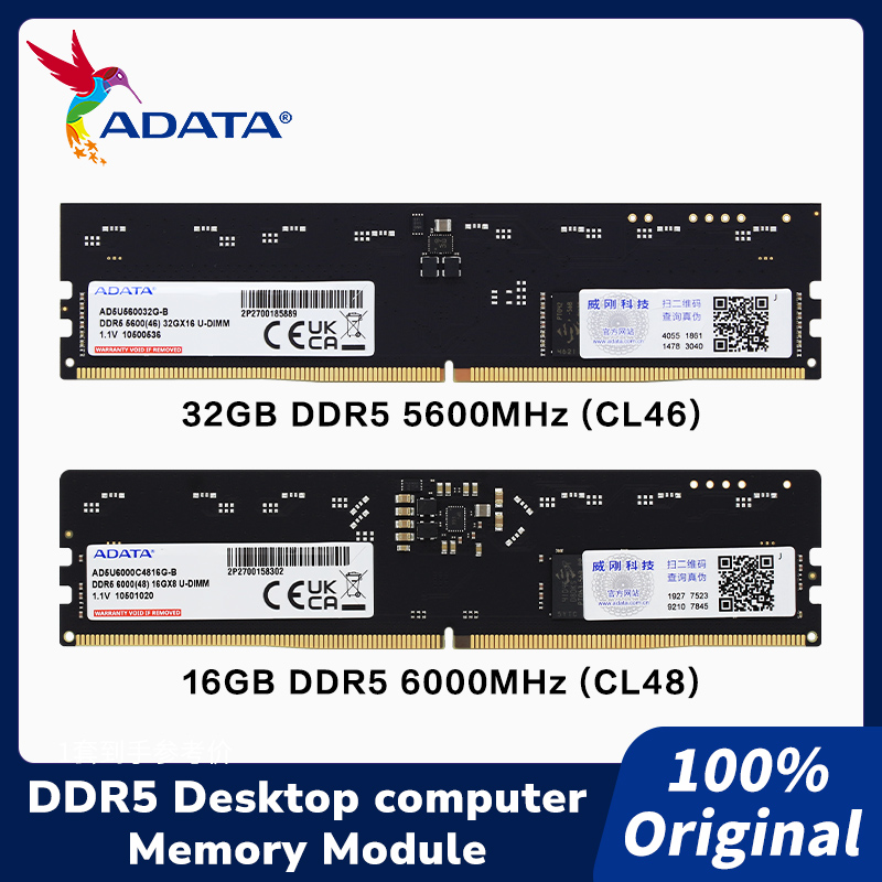 ADATA DDR5 U-DIMM Memory Modul - đánh giá và giá Ddr5 16Gb 6000Mhz